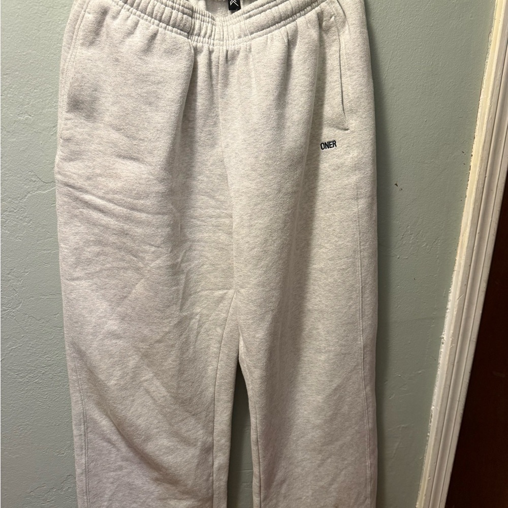 Oner Active Light Gray/Off-White Sweatpants
